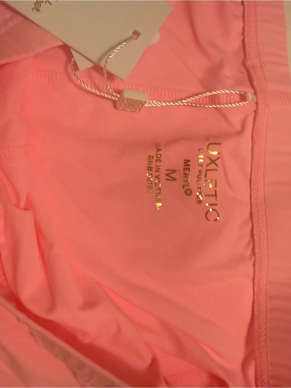 NWT Lilly Pulitzer SPF 50 Luxletic Jessamy Tennis Dress with Contrast Trim - Picture 8 of 10